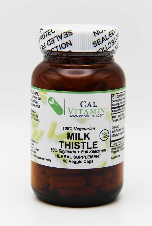 CalVitamin 100% Vegetarian Milk Thistle 90 Veggie Caps