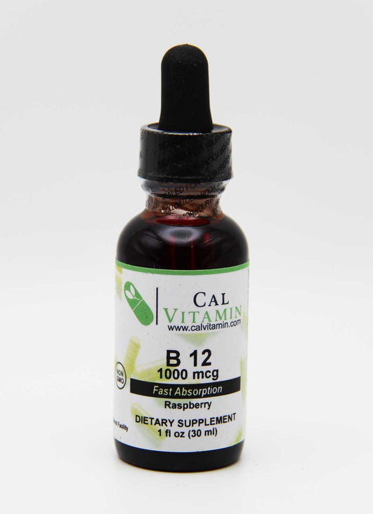 CalVitamin B12 1000 mcg Fast Absorption Raspberry