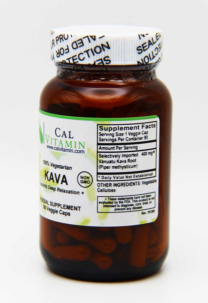 CalVitamin Kava Supports Deep Relaxation