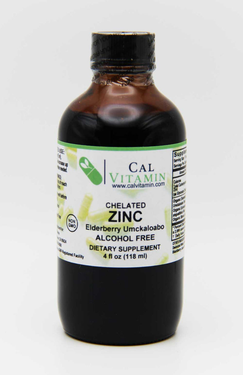 liquid zinc immune support alcohol free