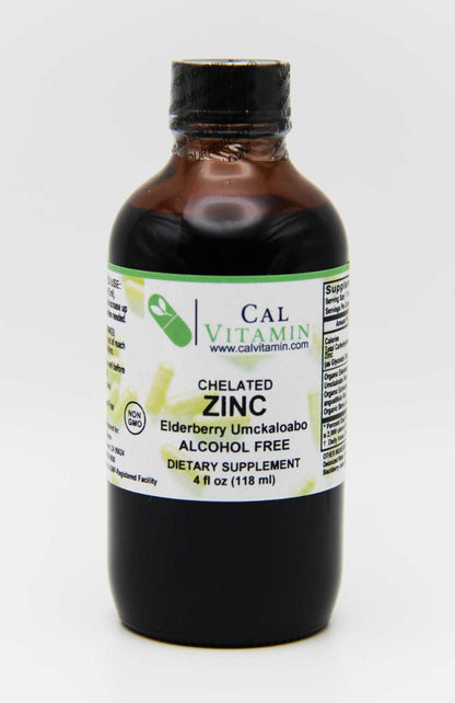 liquid zinc immune support alcohol free