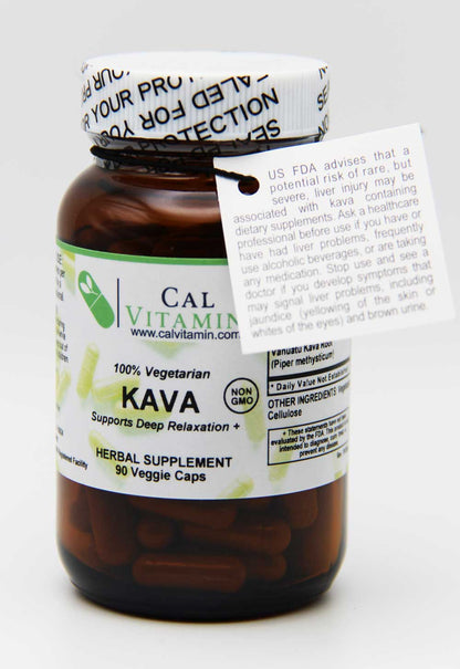 CalVitamin Kava Supports Deep Relaxation
