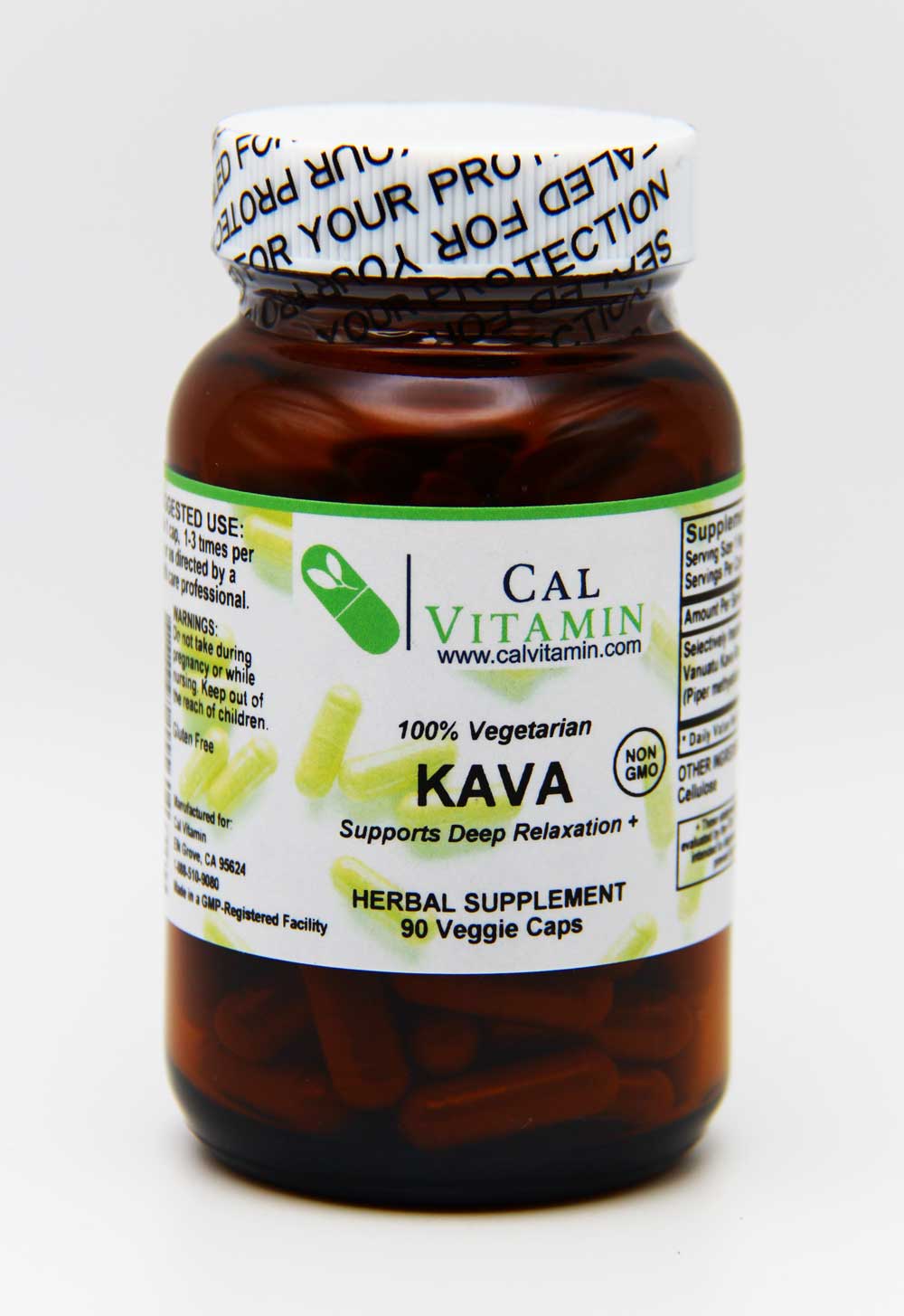 CalVitamin Kava Supports Deep Relaxation