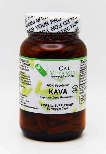 CalVitamin Kava Supports Deep Relaxation