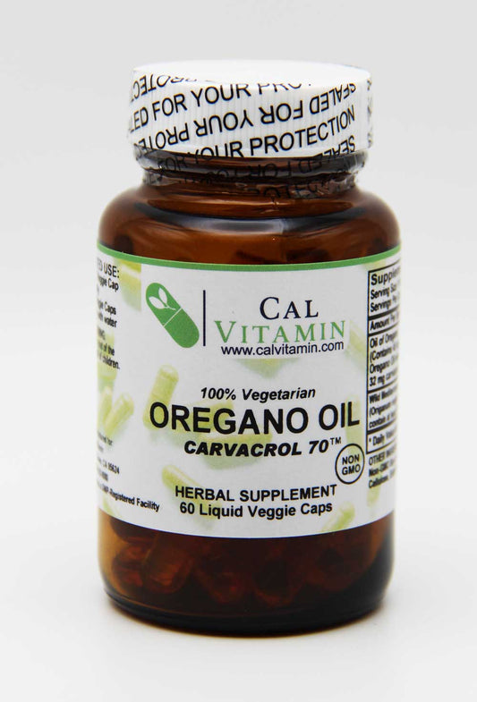 CalVitamin Oregano Oil Carvacrol 70