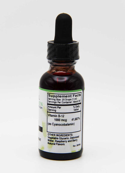 CalVitamin B12 1000 mcg Fast Absorption Raspberry
