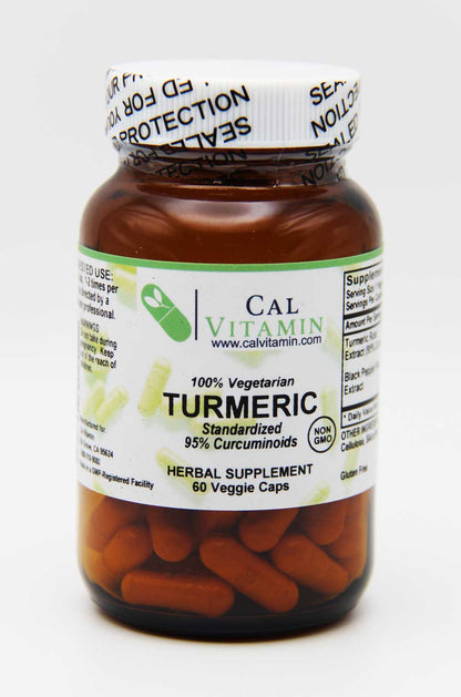Turmeric curcumin 1000mg 60 veggie capsules supplement