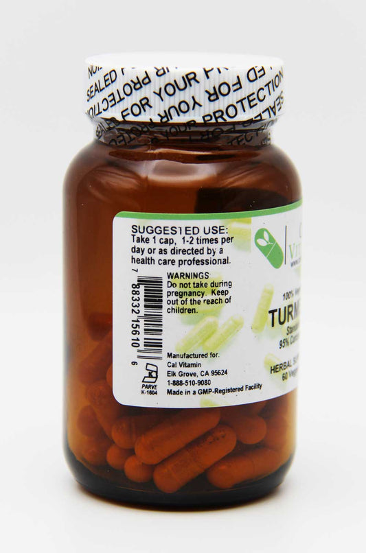 Turmeric curcumin 1000mg 60 veggie capsules