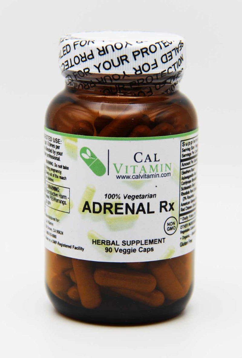 Calvitamin Vegetrian Adrenal Rx Herbal Supplement