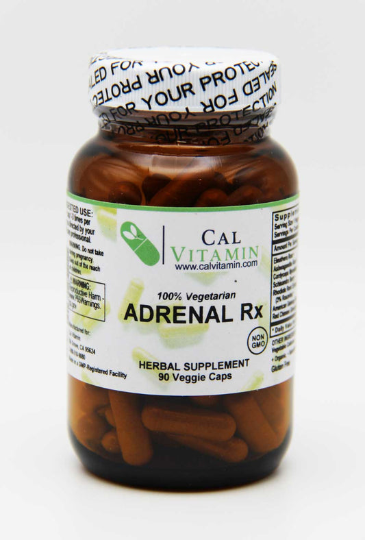 Calvitamin Vegetrian Adrenal Rx Herbal Supplement