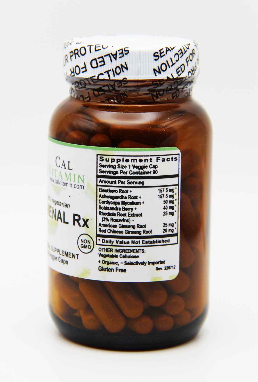 CalVitamin Adrenal Rx Herbal Supplement