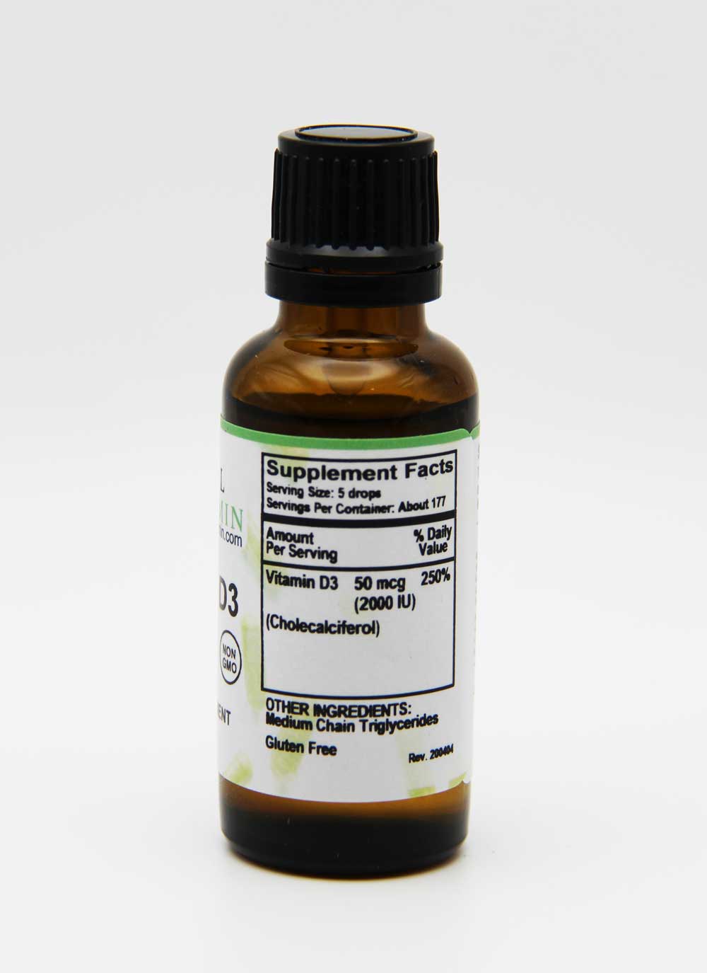 CalVitamin Liquid Vitamin D3 Drops 50mcg 2000 IU