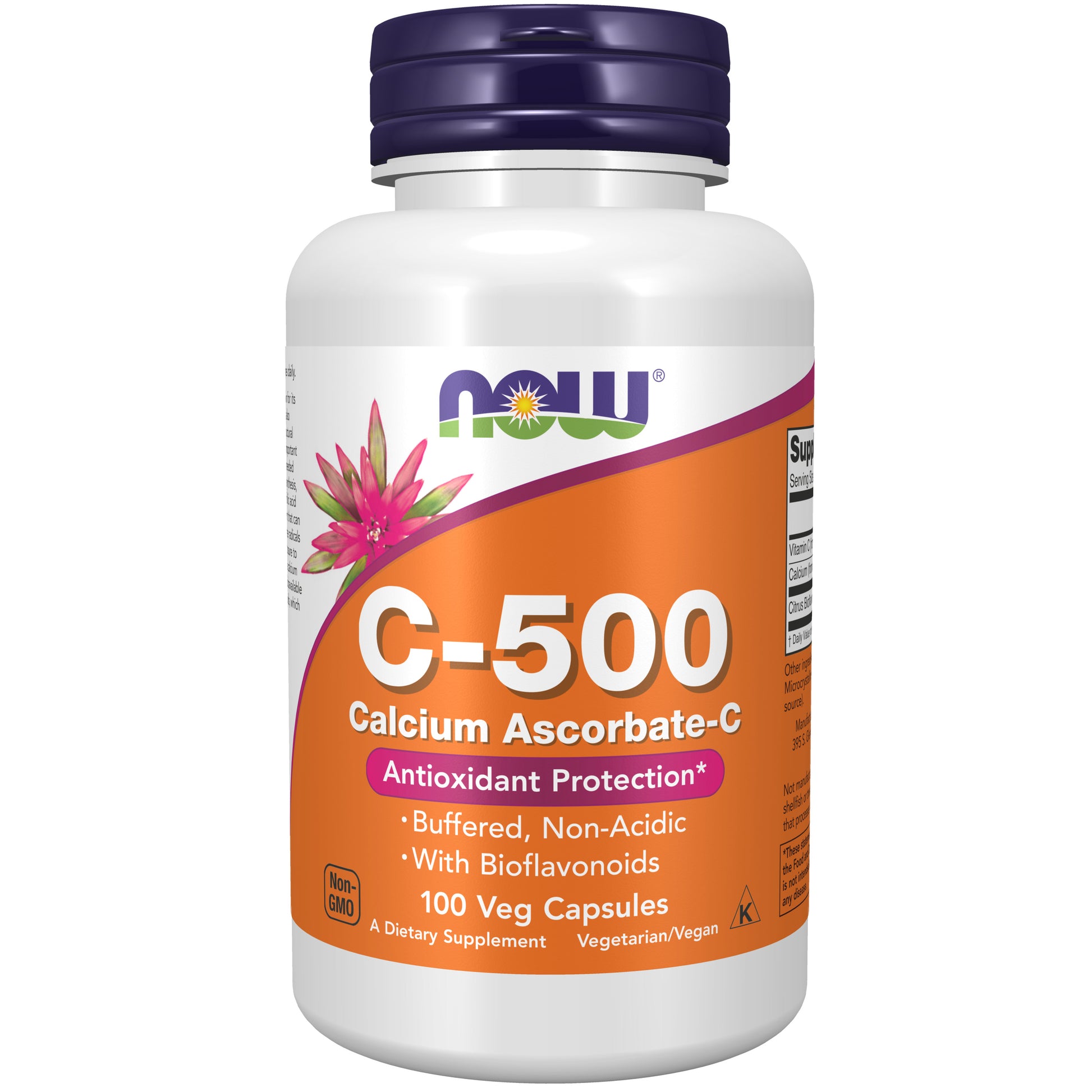 Vitamin C-500 Calcium Ascorbate-C - 100 Veg Capsules