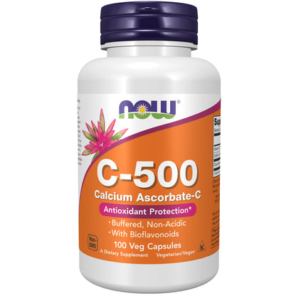 Vitamin C-500 Calcium Ascorbate-C - 100 Veg Capsules