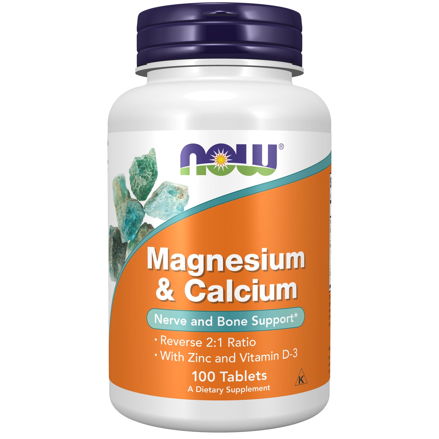 Magnesium & Calcium - 100 Tablets