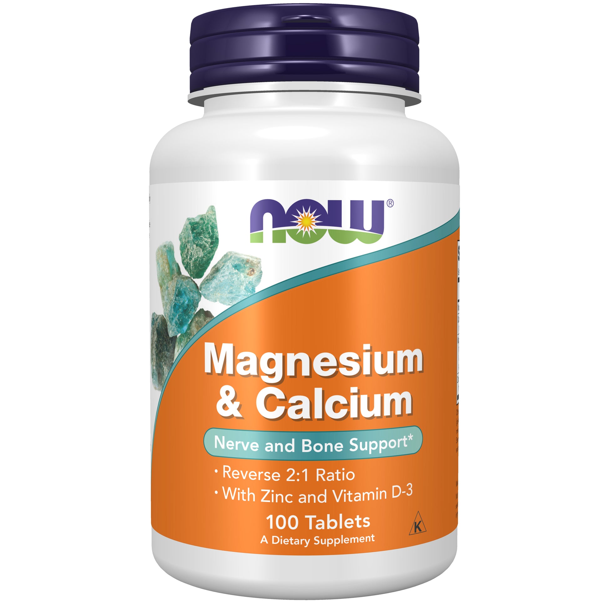 Magnesium & Calcium - 100 Tablets