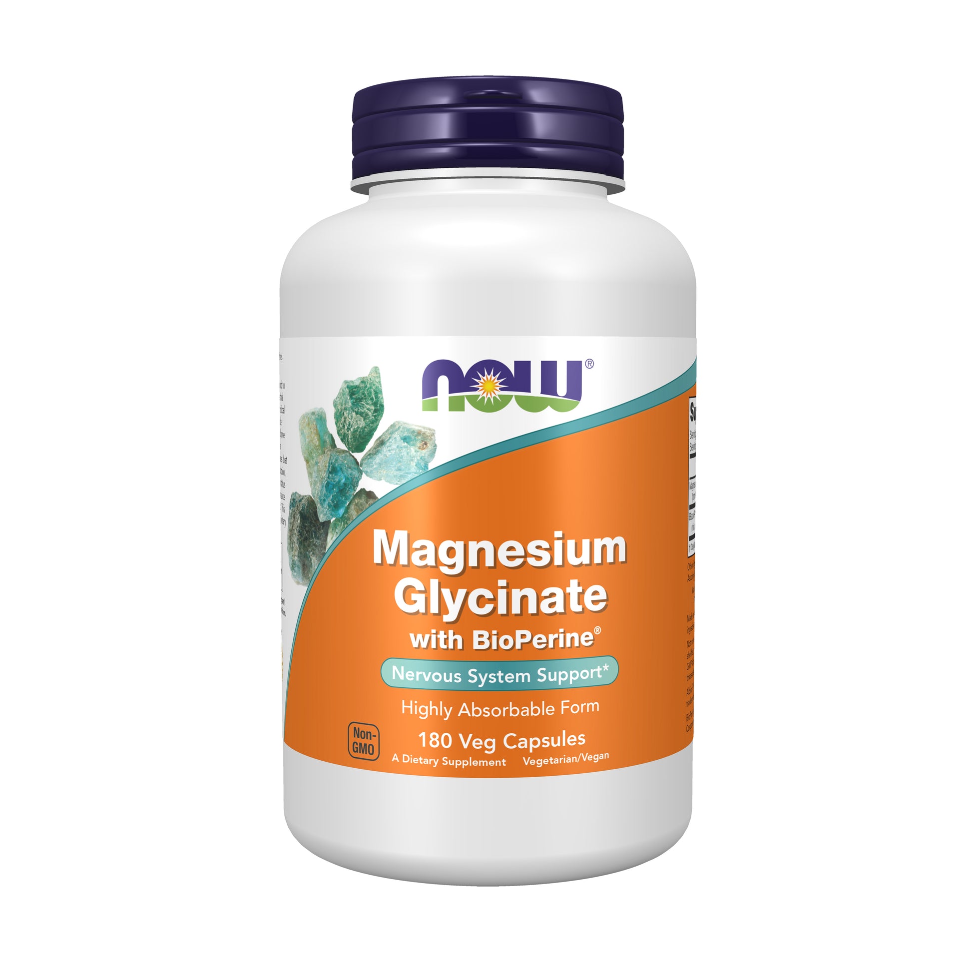 Magnesium Glycinate with BioPerine® - 180 Veg Capsules