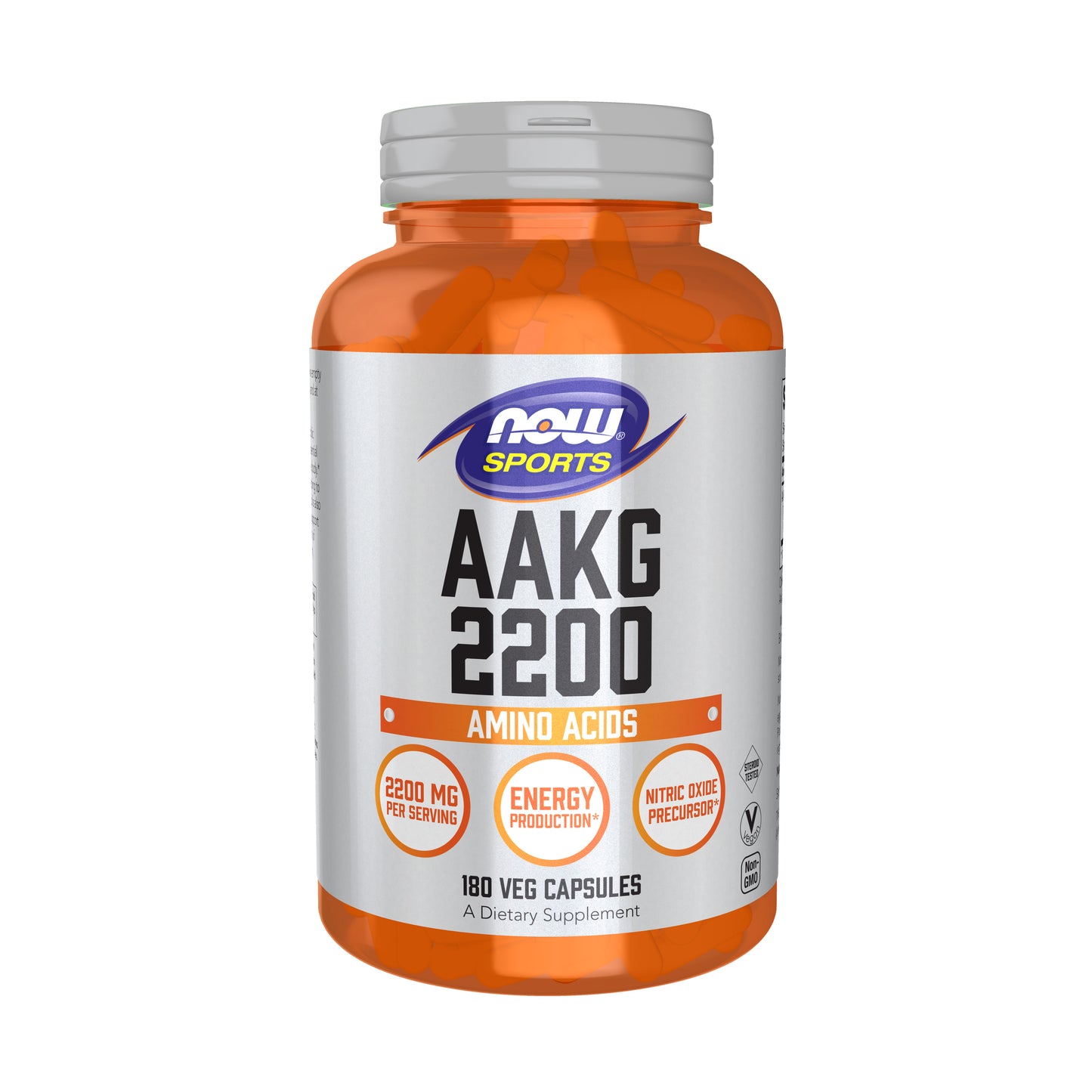 NOW Foods, AAKG 2200 Veg Capsules
