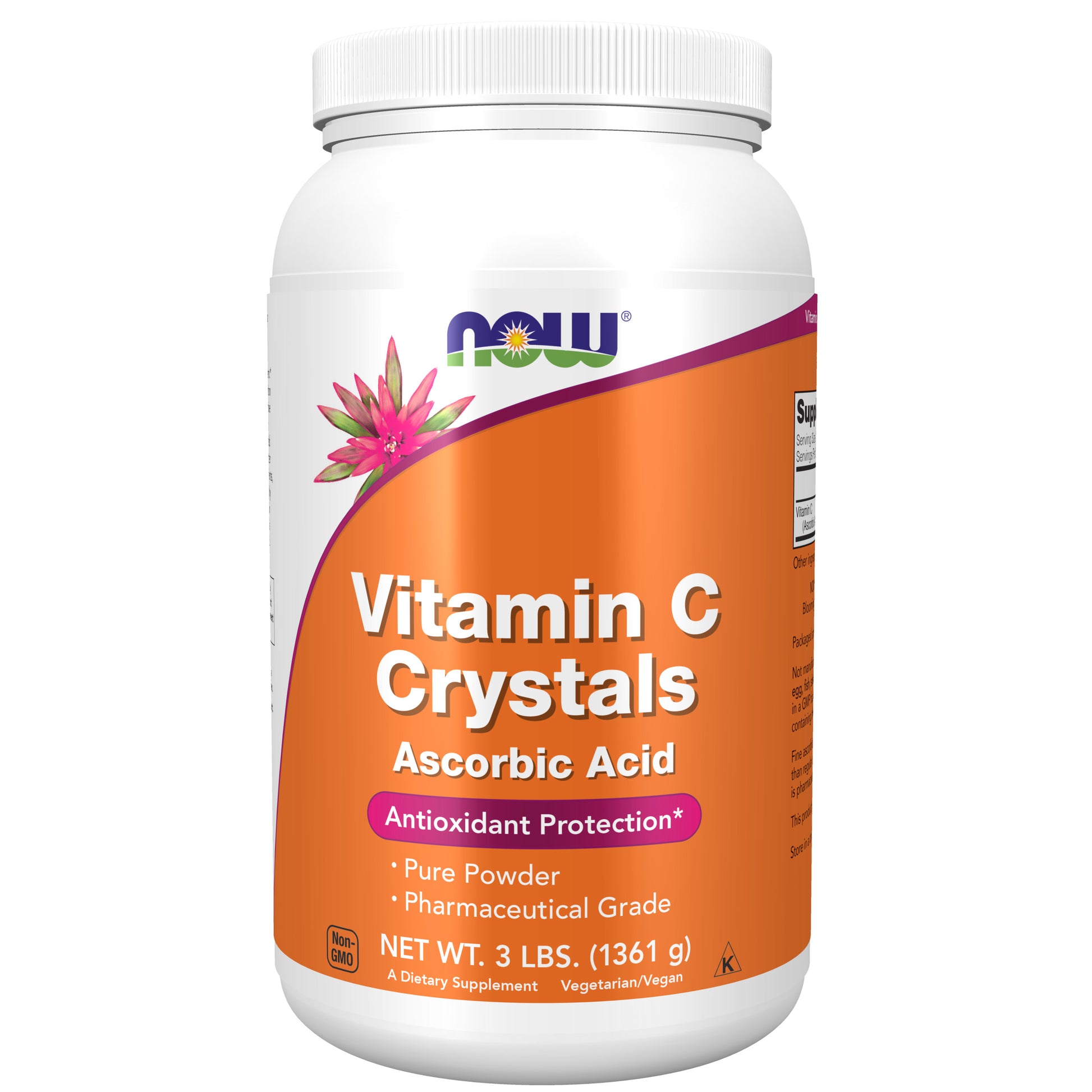 Vitamin C Crystals - 3 lb. Powder
