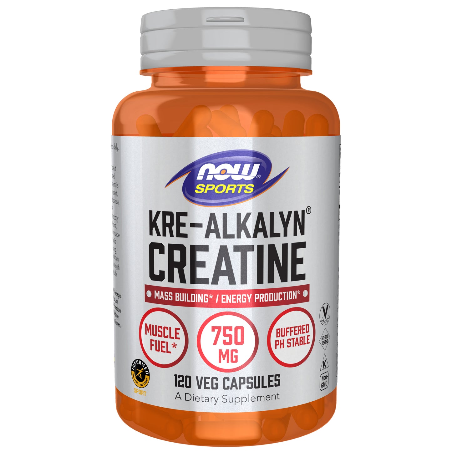 Kre-Alkalyn® Creatine - 120 Veg Capsules