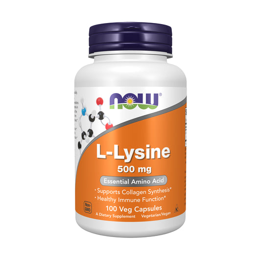 L-Lysine 500 mg - 100 Veg Capsules