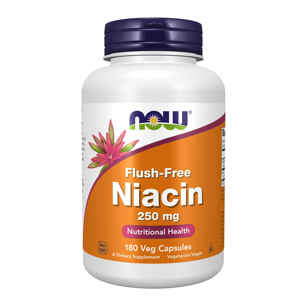 Flush-Free Niacin 250 mg - 180 Veg Capsules