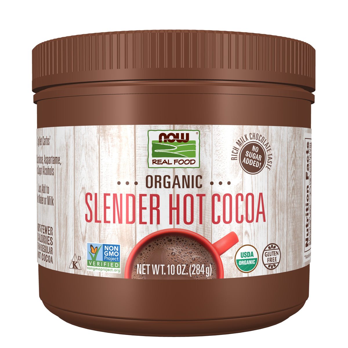 Slender Hot Cocoa, Organic - 10 oz.