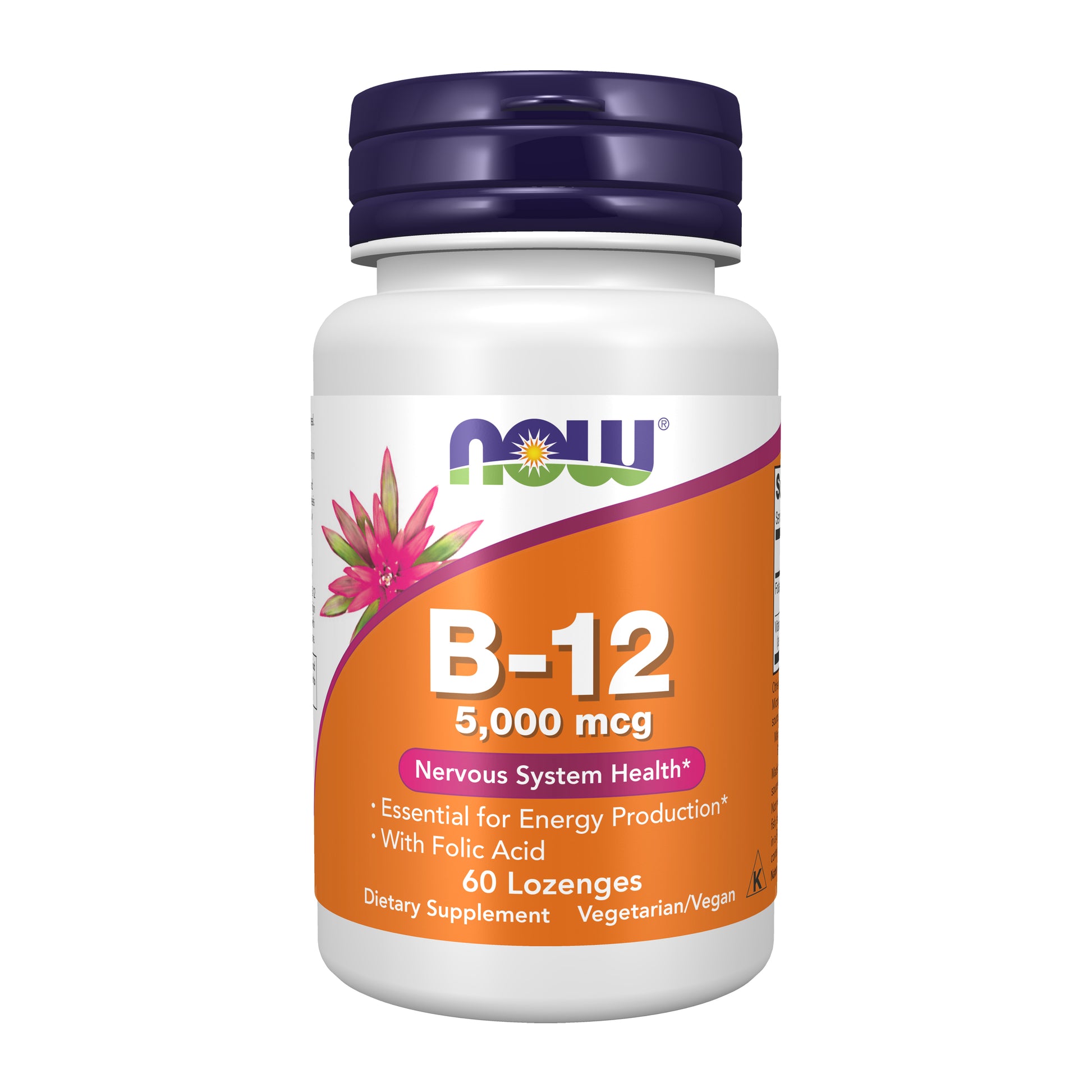 Vitamin B-12 5000mcg - 60 Lozenges