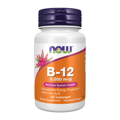 Vitamin B-12 5000mcg - 60 Lozenges