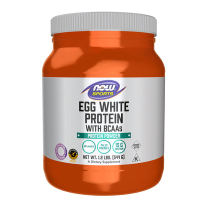 Egg White Protein, Unflavored Powder - 1.2 lb.