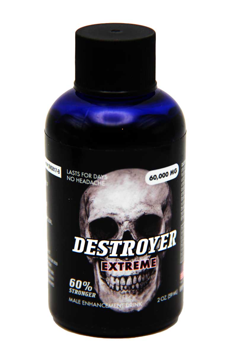 Destroyer 60000mg Male Enhancement 2 oz