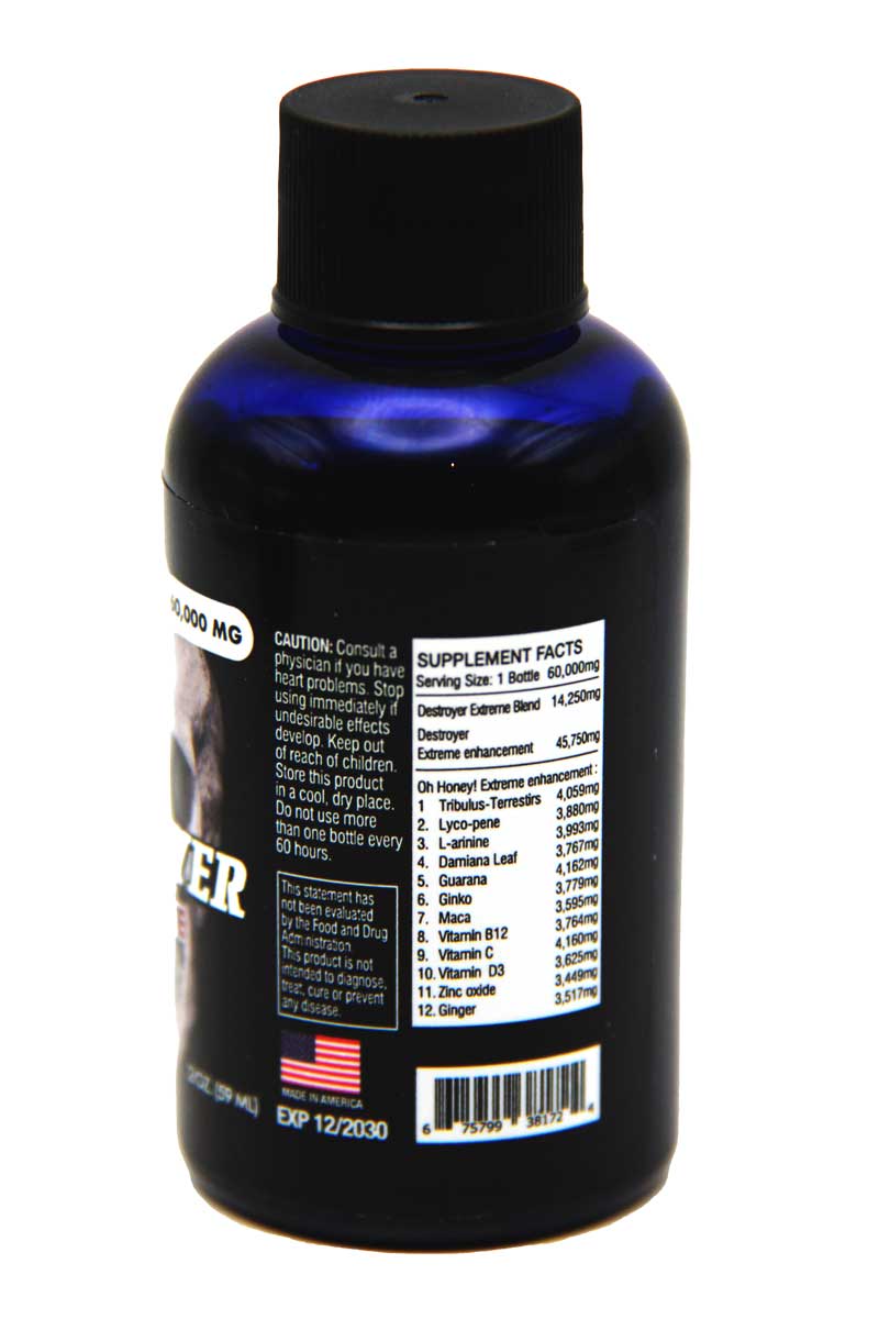 Destroyer 60000mg Male Enhancement 