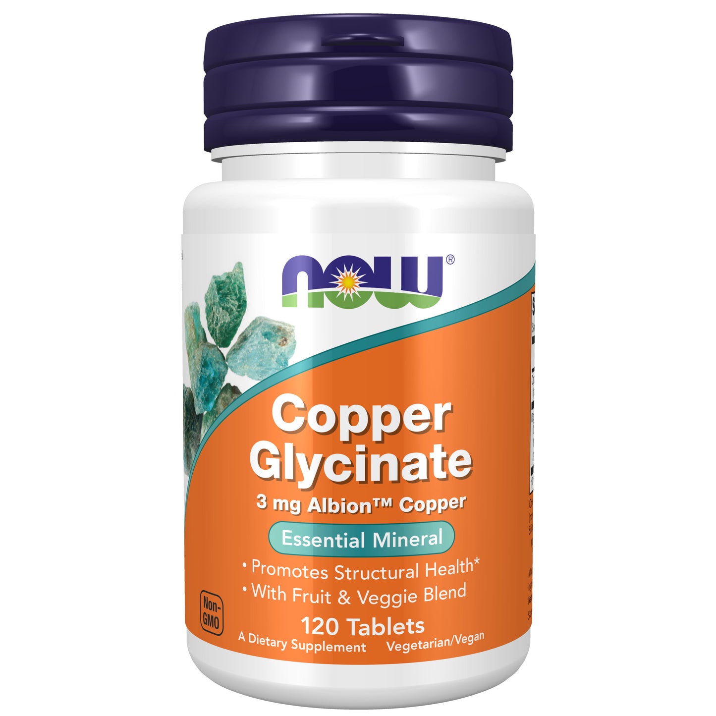 Copper Glycinate - 120 Tablets