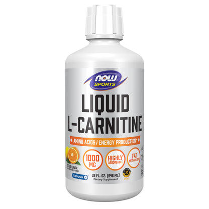 L-Carnitine Liquid 1000 mg, Citrus - 32 fl. oz.