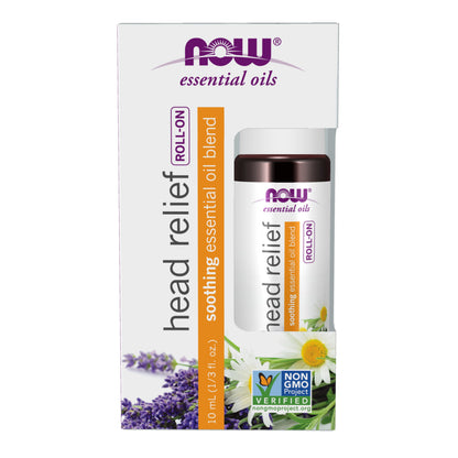 Head Relief Essential Oil Blend Roll-On - 10 mL