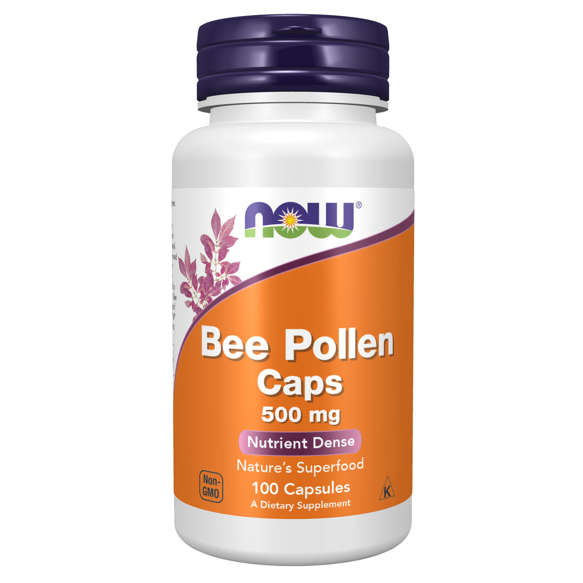 Bee Pollen 500 mg - 100 Capsules
