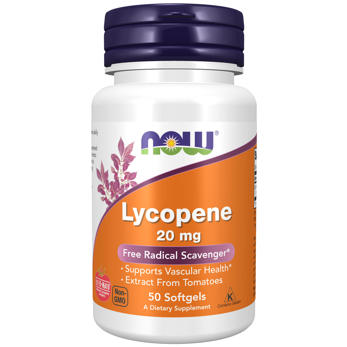 Lycopene 20 mg - 50 Softgels