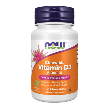 Vitamin D-3 5000 IU - 120 Chewables