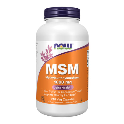 MSM 1000 mg - 240 Veg Capsules