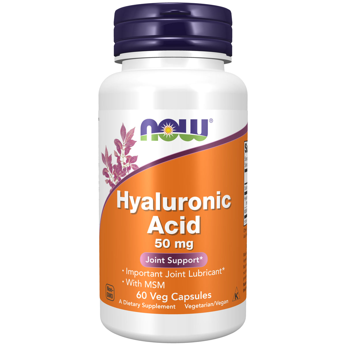 Hyaluronic Acid 50 mg - 60 Veg Capsules