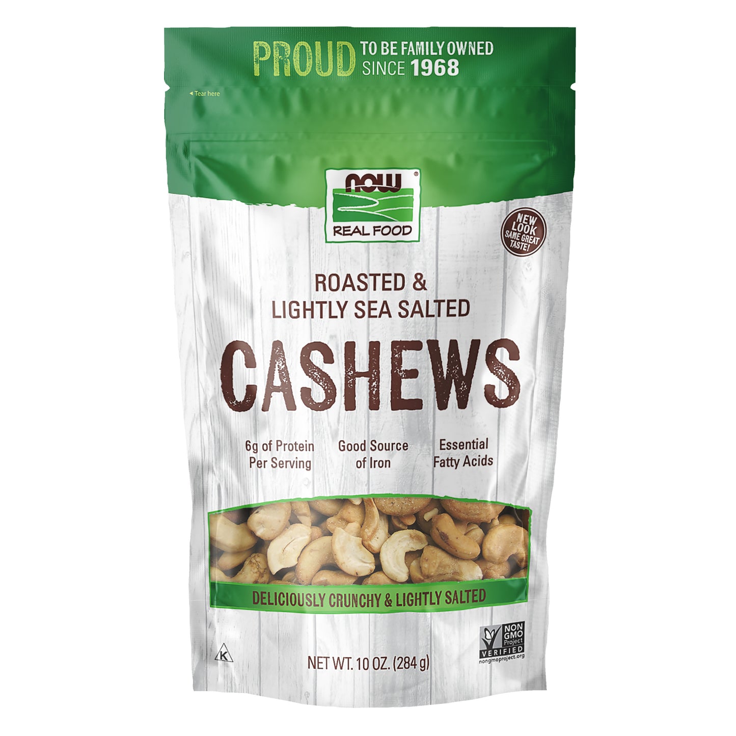 Cashews, Roasted & Salted - 10 oz.