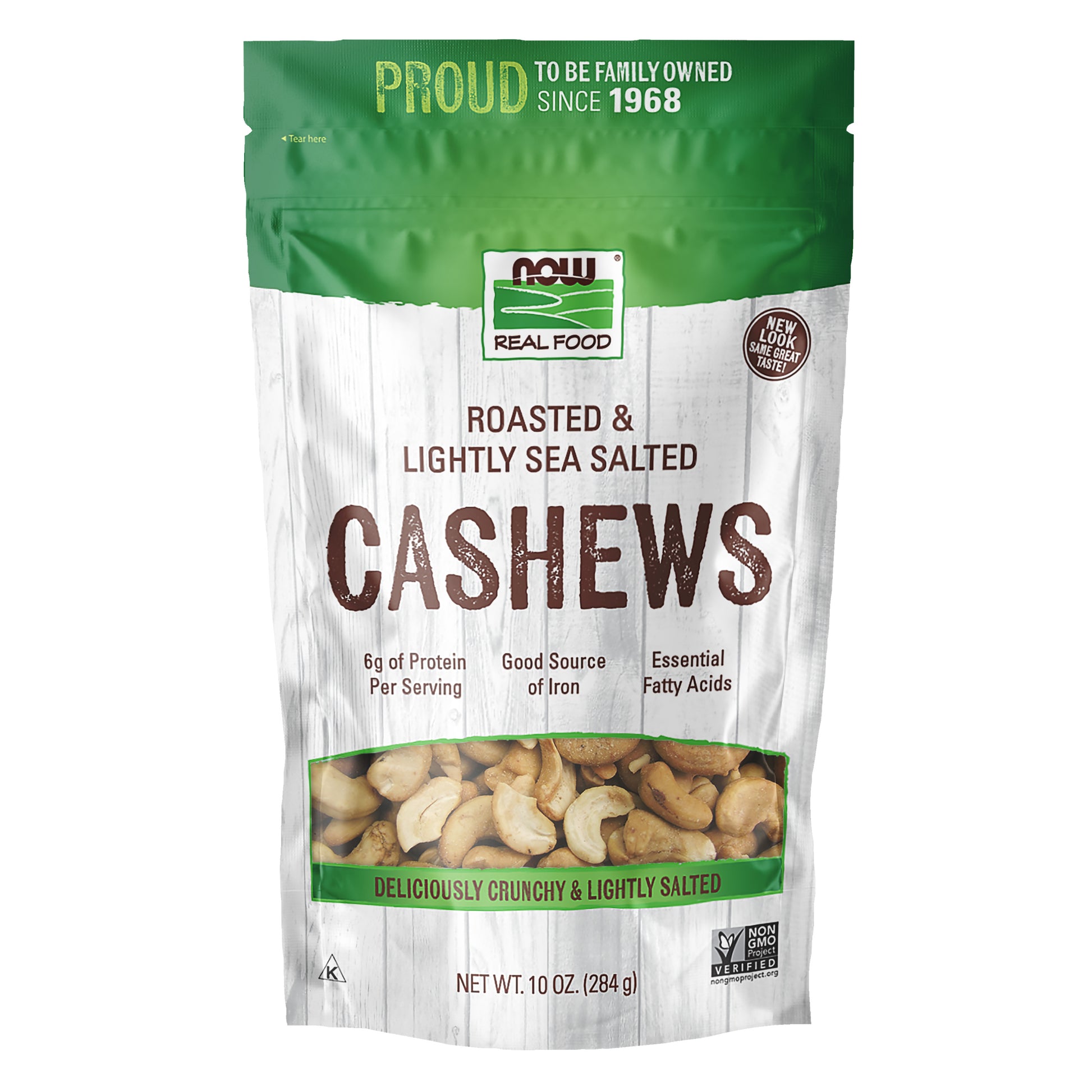 Cashews, Roasted & Salted - 10 oz.