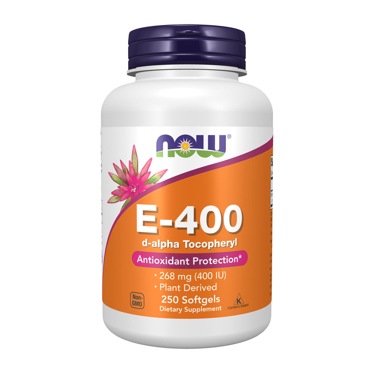 Vitamin E-400 D-Alpha Tocopheryl - 250 Softgels