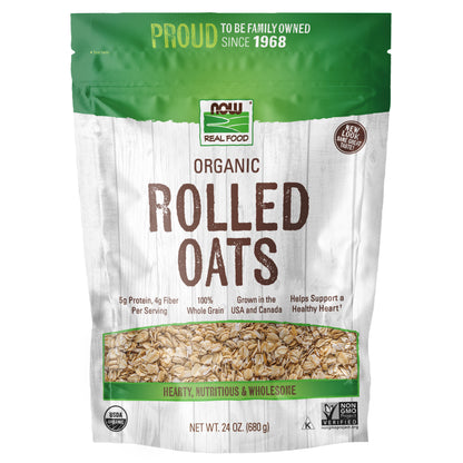 Rolled Oats, Organic - 24 oz.