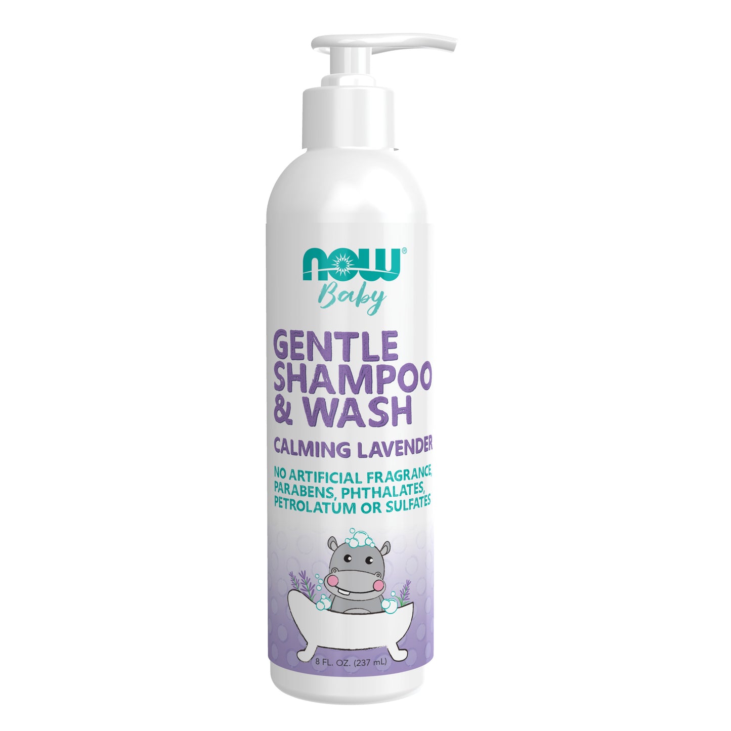 Gentle Baby Shampoo & Wash, Calming Lavender - 8 fl. oz.