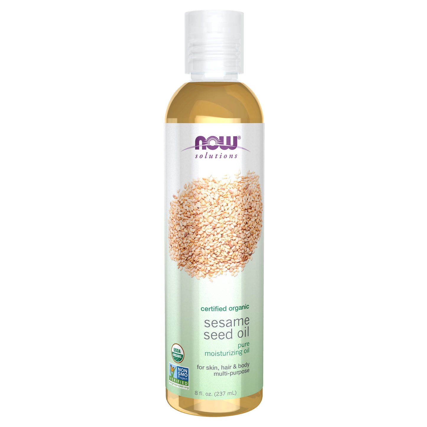 Sesame Seed Oil, Organic - 8 fl. oz.