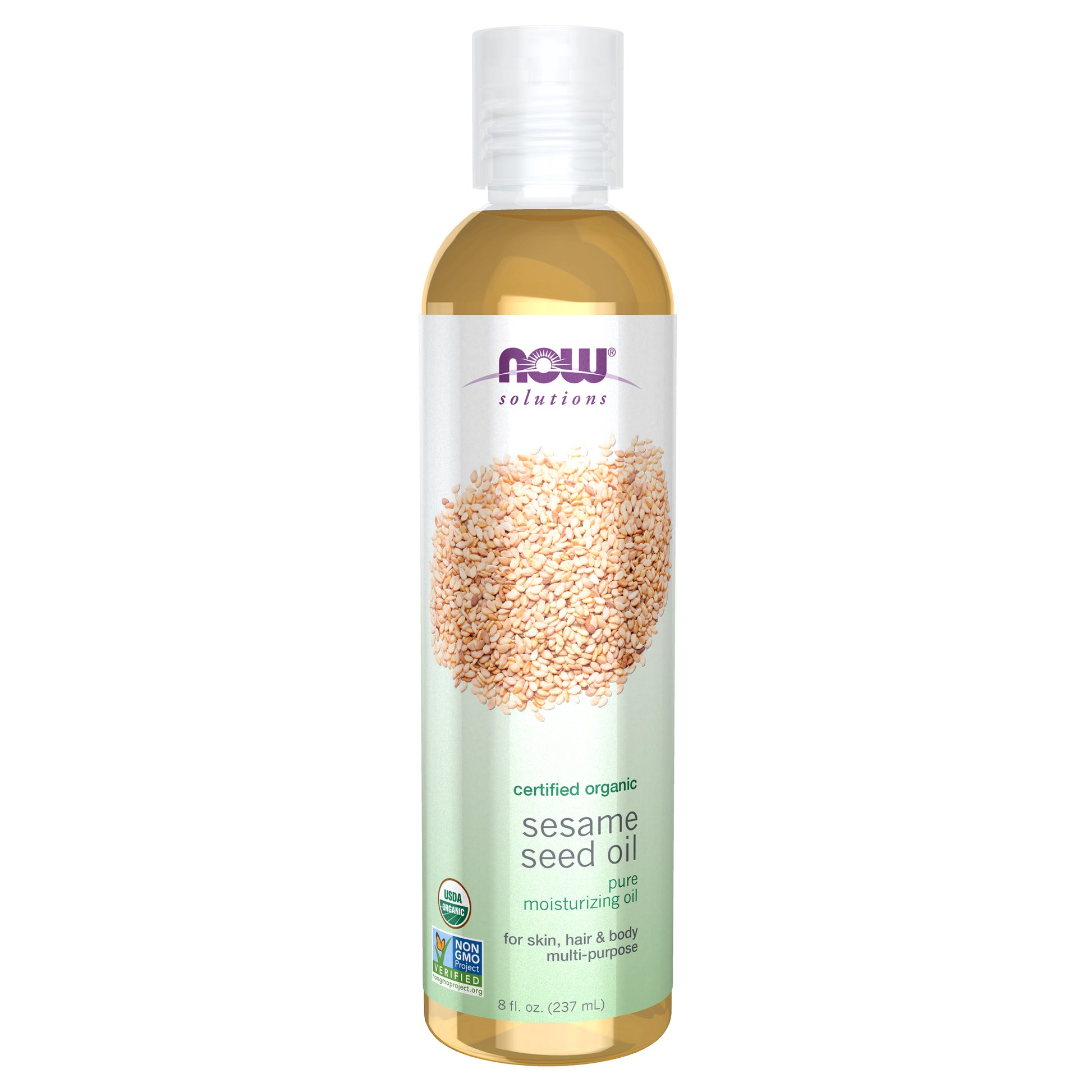 Sesame Seed Oil, Organic - 8 fl. oz.