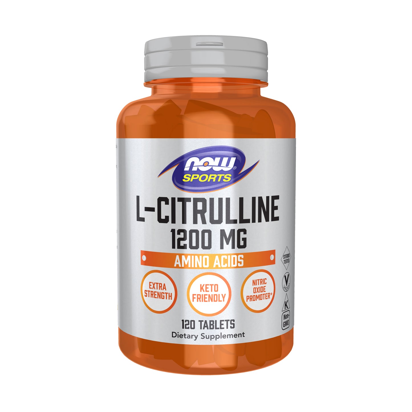 L-Citrulline, Extra Strength 1200 mg - 120 Tablets
