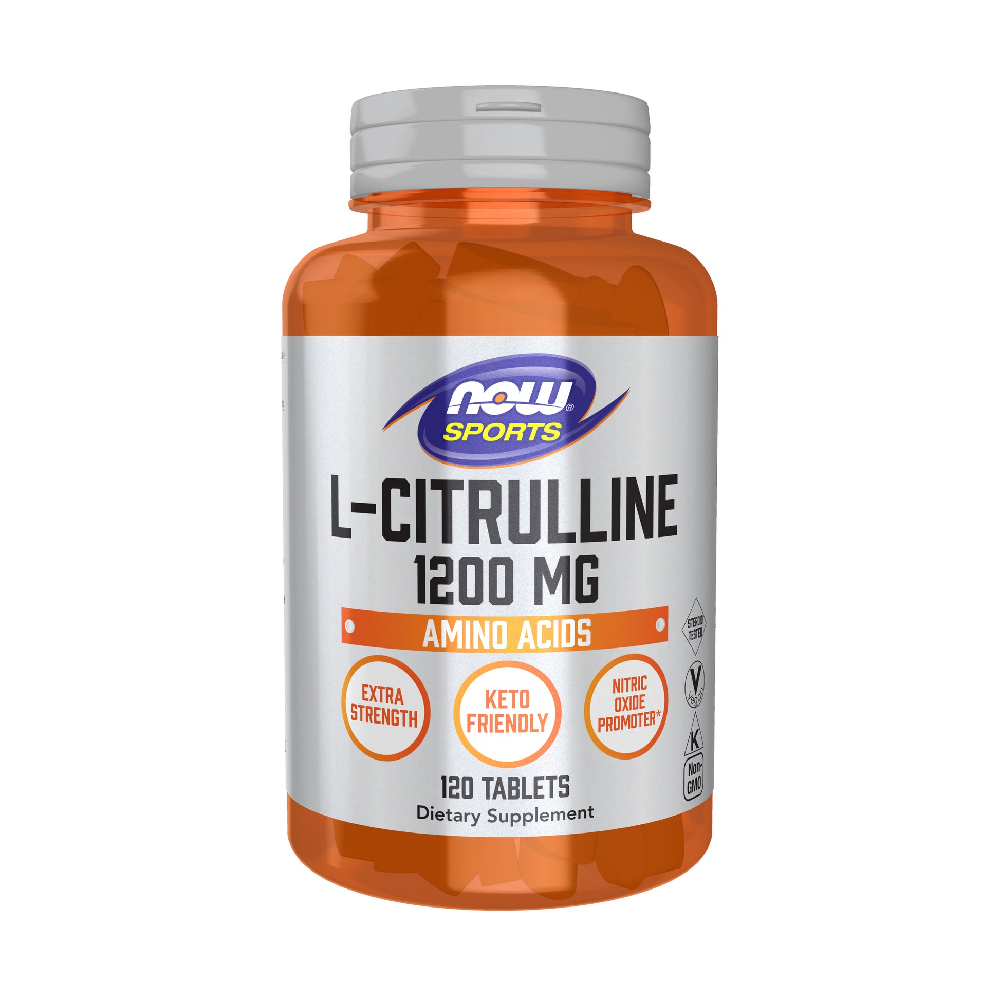 L-Citrulline, Extra Strength 1200 mg - 120 Tablets