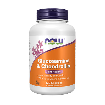 Glucosamine & Chondroitin with Trace Minerals - 120 Capsules
